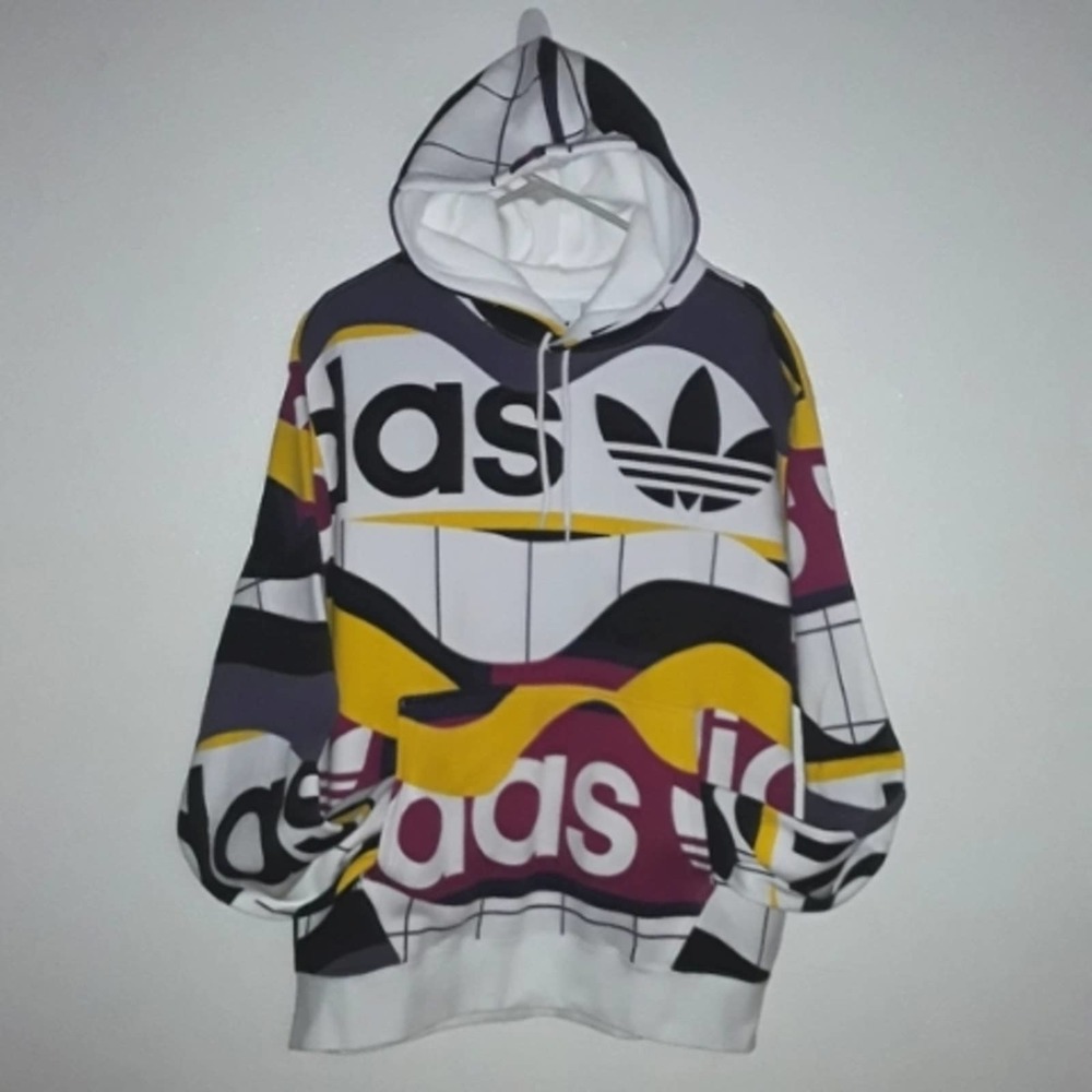 Adidas trefoil pullover hoodie various men sizes